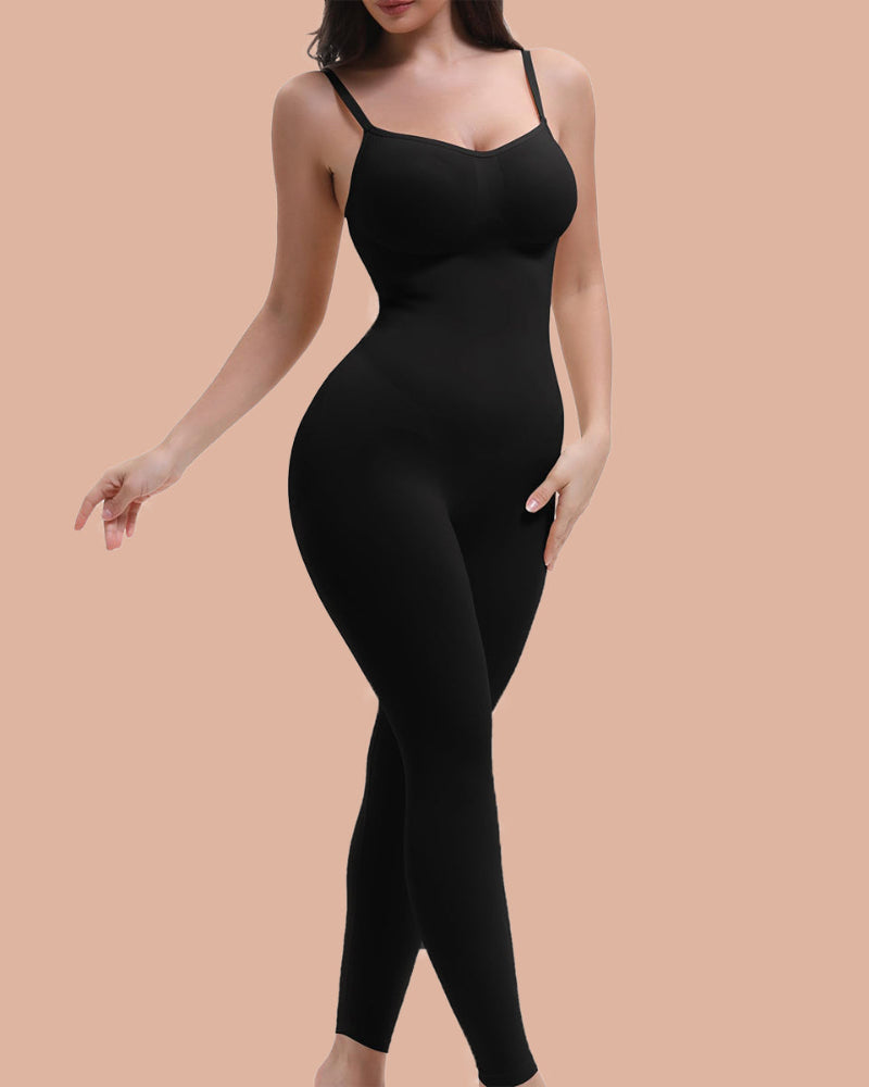 Seamless Full Body Compression Bodysuit