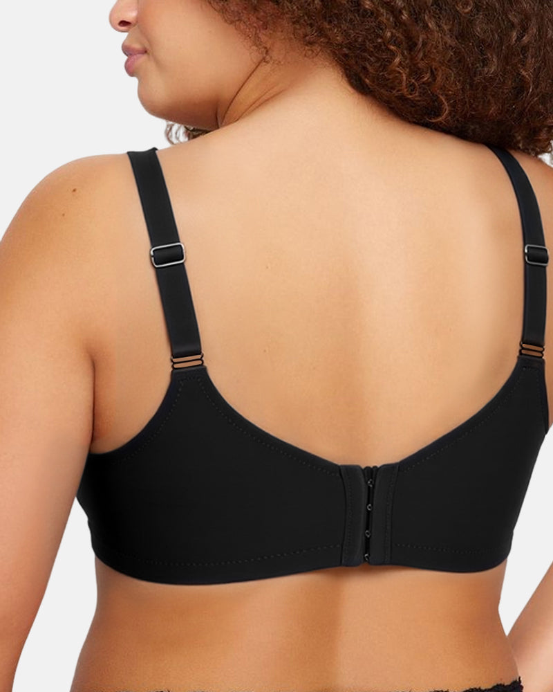 Seamless Push-Up Deep V Bra