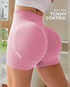 4-Pack High-Waist Seamless Butt-Lifting Shorts