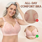 Easy-Wear Front Wrap Comfort Bra