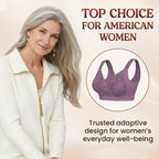 Easy-Wear Front Wrap Comfort Bra