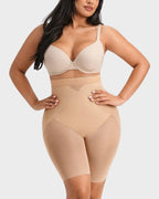High-Waist X-Compression Tummy Control Shaping Shorts