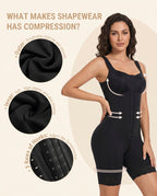 Double Compression Tummy Control Shapewear With Bra