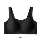 Wireless Full Coverage Jelly Bra with Breathable Straps