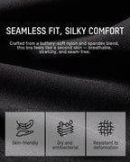 Lifting Wire-Free Antibacterial Jelly Bra
