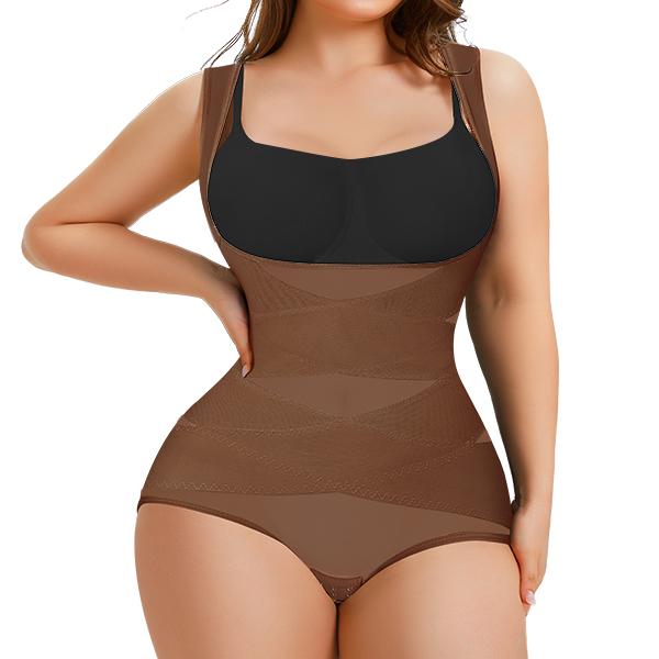 Shapecurve Shapewear Bodysuit Mesh Breathable, Invisible Tummy Control