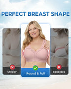 Front-Closure Wireless Lift & Shaping Comfort Bra