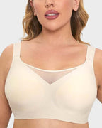 Mesh Front Contouring Bra