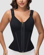 Double Layer Tummy Control Shaper with Bra
