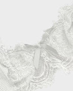 Floral Lace Plunge Underwire Bra
