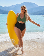 One-Piece Push-Up Tummy Control Swimsuit