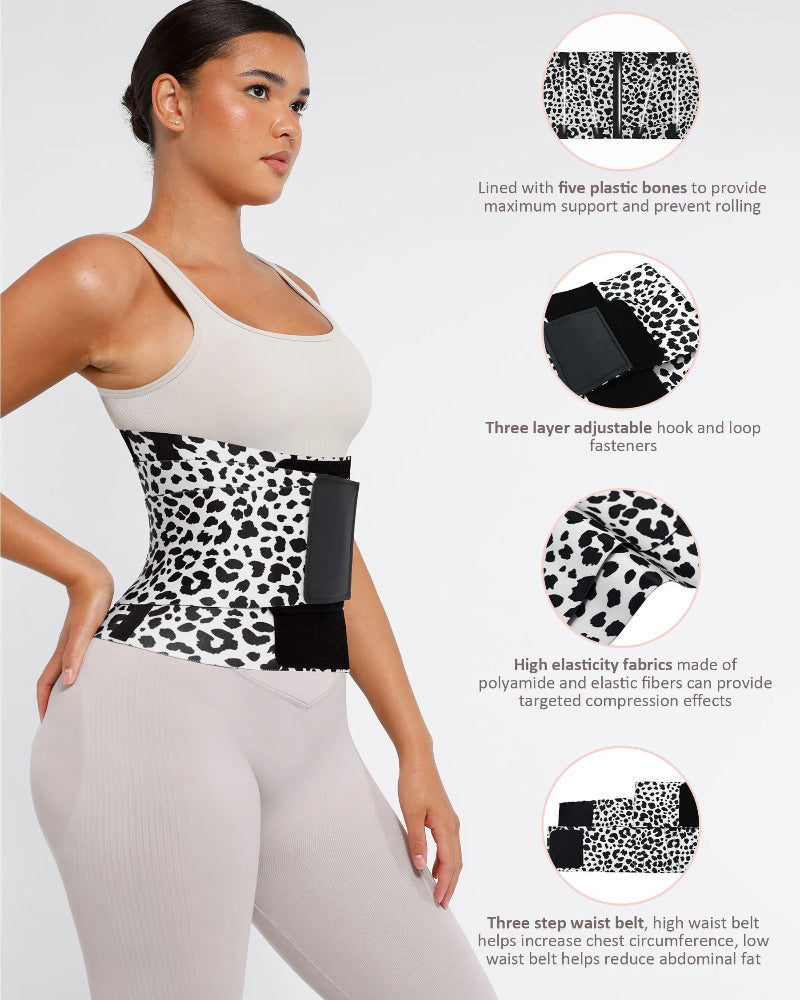 Triple Wrap Tummy Control Waist Trainer Belt
