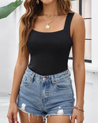 Women's Sleeveless Double-Layer Tank Tops Shaping Vest