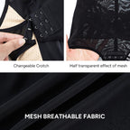 Shapecurve Shapewear Bodysuit Mesh Breathable, Invisible Tummy Control