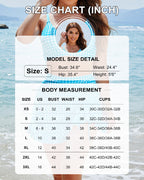 High Waisted Bikini Sets Women's Tummy Control Gingham
