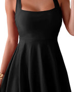 Women’s Tummy Control Swimdress – One-Piece with Pocket