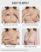 The Easy-to-Use, Better-for-You Boob Tape(6 strips)
