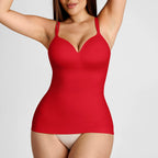 Women's Shaping Bodysuit Tank with Built-In Bra – Slim & Breathable