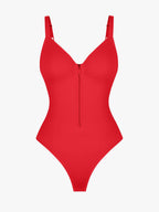 Shapecurve Tummy Control Seamless Zipper Shaping Bodysuit