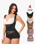 Shapecurve Shapewear Bodysuit Mesh Breathable, Invisible Tummy Control