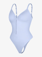 Shapecurve Tummy Control Seamless Zipper Shaping Bodysuit