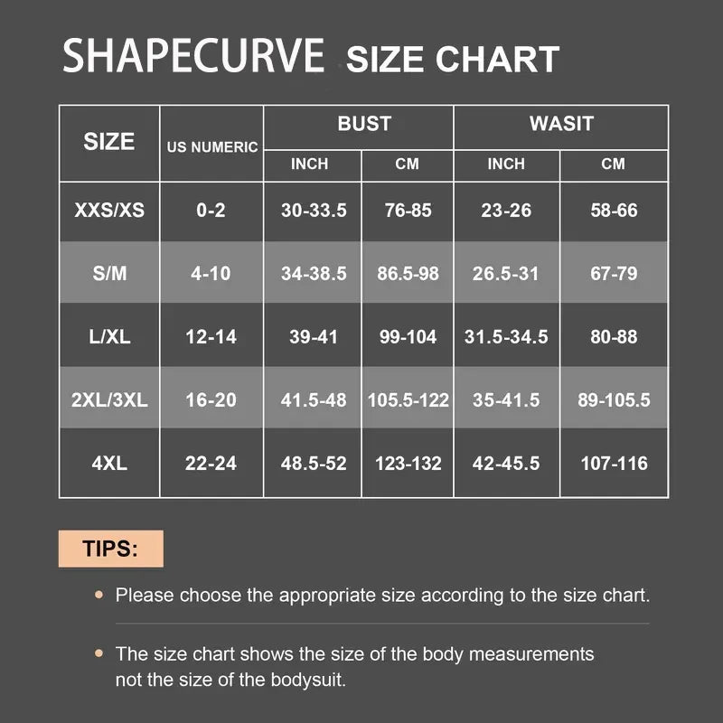 Seamless Full Body Compression Bodysuit