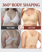 Custom-Lift & Soft Cotton Back Support Bra