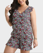 Built-in Bra Swim Romper