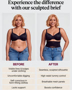 High-Waisted Tummy Control Shaping Briefs