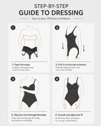 Wireless Plunge Sculpting Thong Bodysuit